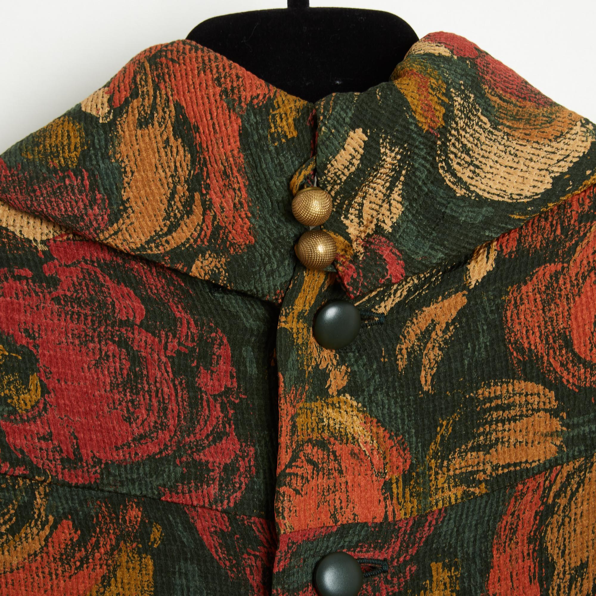 Chloe 1985s Top FR40 Camicetta di seta autunnale oversize UK12 US10 Karl Lagerfeld for Chloe in vendita 2