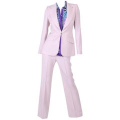Chloe 2 Piece lilac Jacket and Trousers Suit