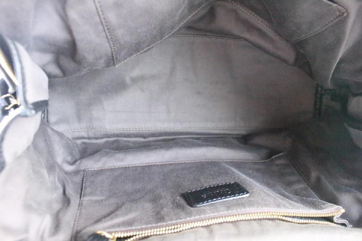 Women's Chloé 2way Attache 11mr0701 Black Leather Cross Body Bag For Sale