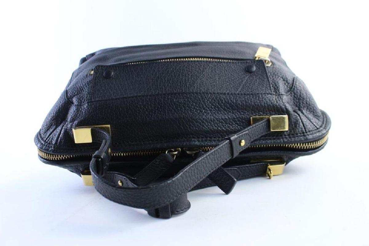Chloé 2way Attache 11mr0701 Black Leather Cross Body Bag For Sale 4