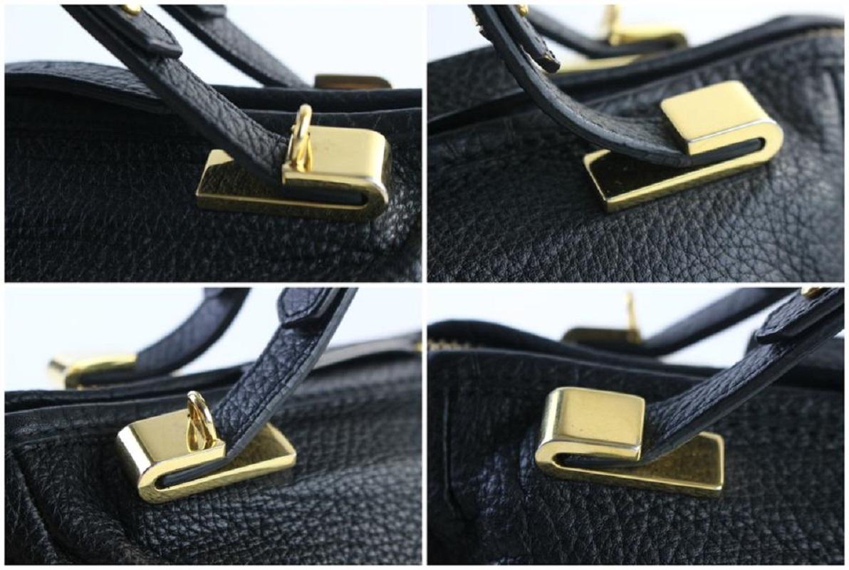 Chloé 2way Attache 11mr0701 Black Leather Cross Body Bag For Sale 5