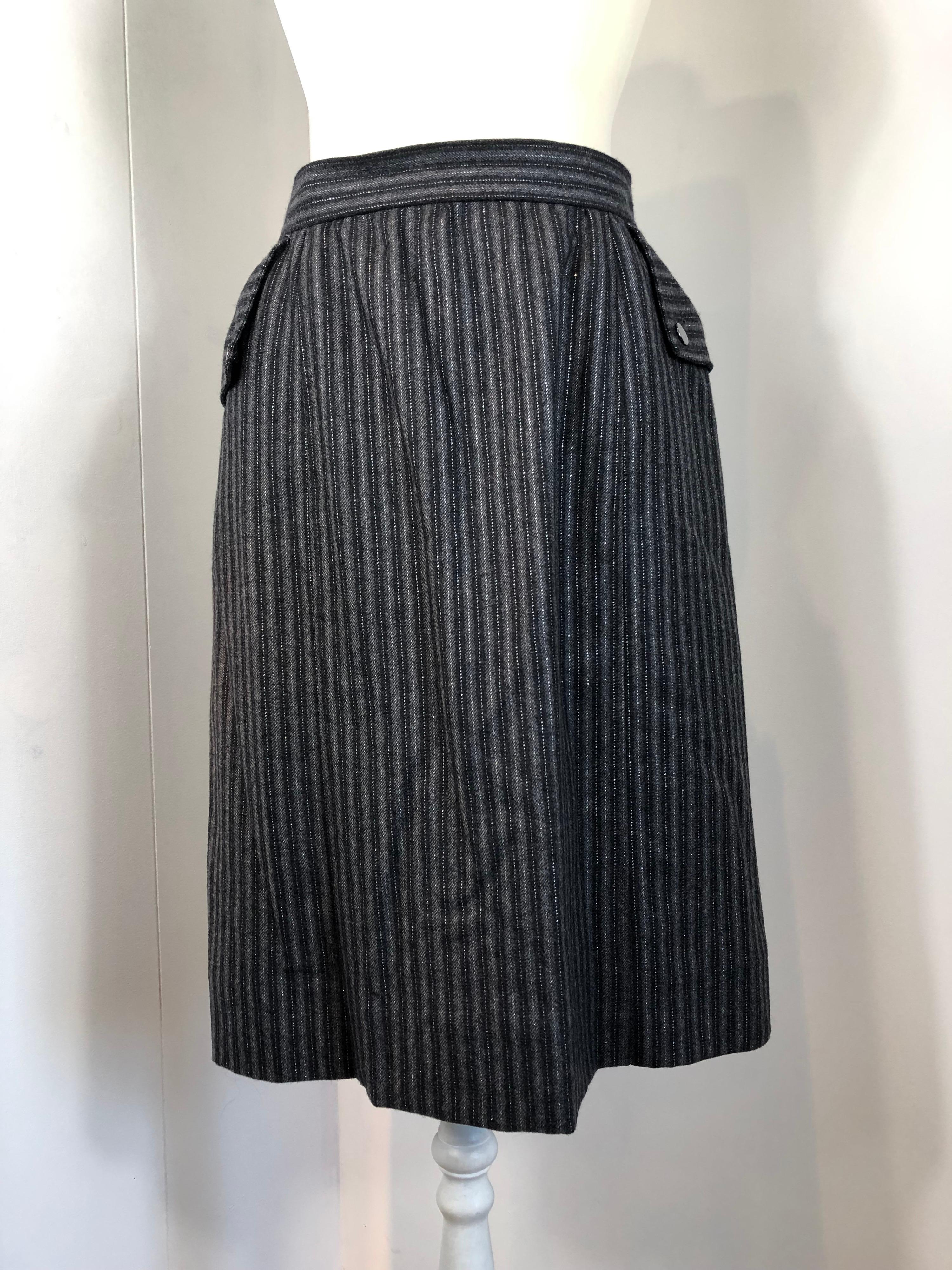 Women's Chloè 80s wool suit by Karl Lagerfeld  For Sale