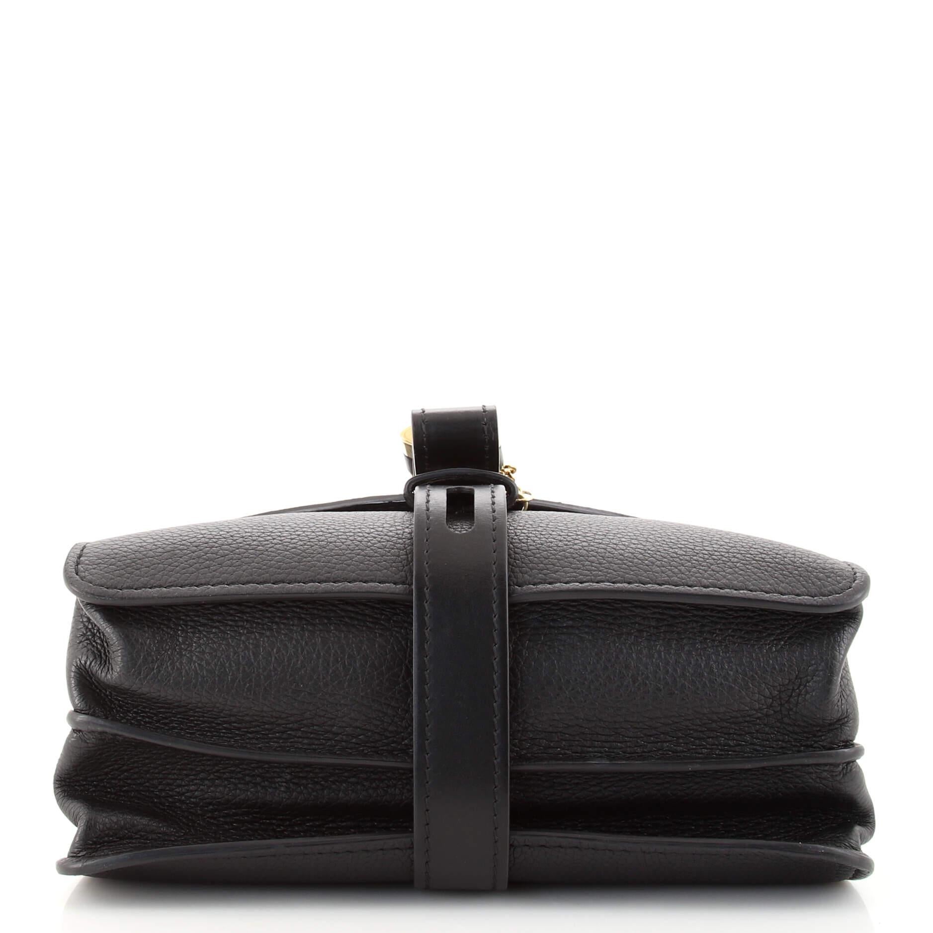 Chloe Aby Day Bag Leather Medium In Fair Condition In NY, NY