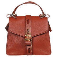 Used Chloé Aby Leather Shoulder Bag