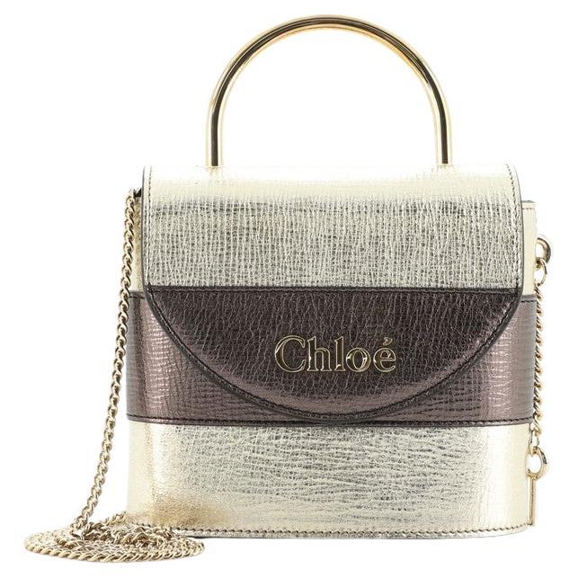 Chloe Aby Lock Bag Leather Small