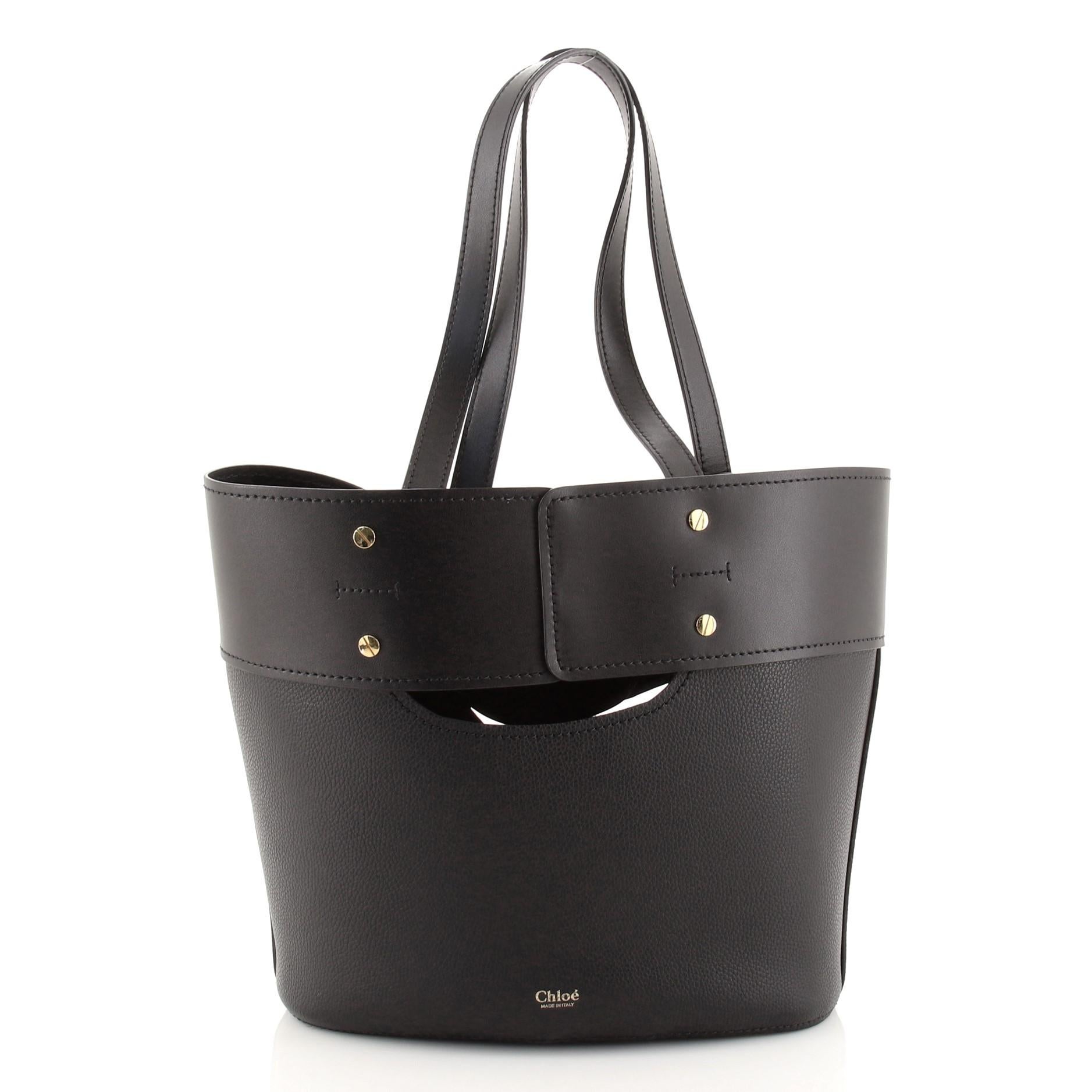 Chloe Aby Tote Cuir Medium Bon état à NY, NY
