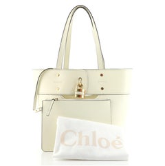 Chloe Aby Tote Leder klein
