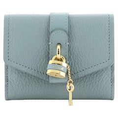 Chloe Aby Trifold Wallet Leather Small