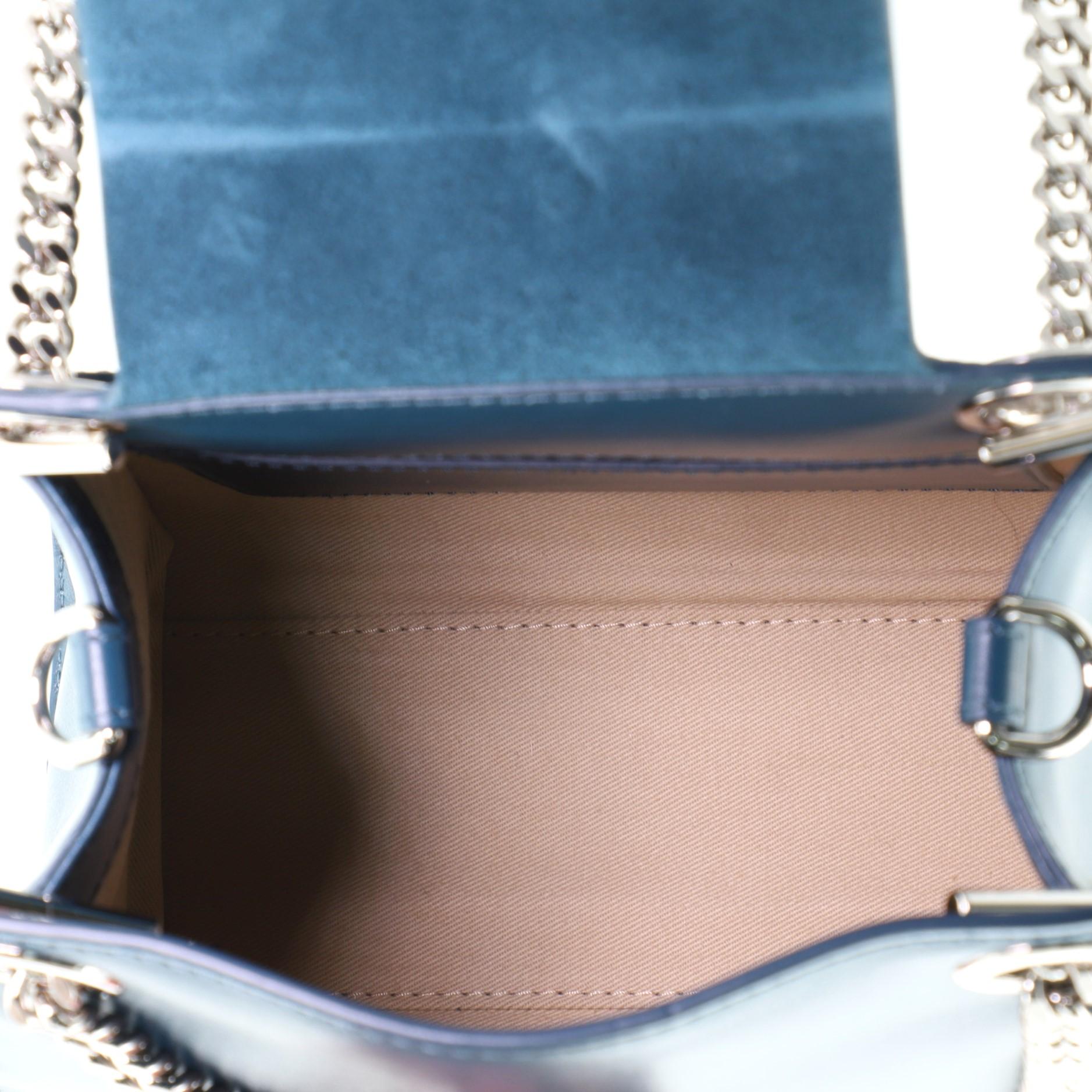 Chloe Annie - Sac à bandoulière en cuir mini Unisexe 
