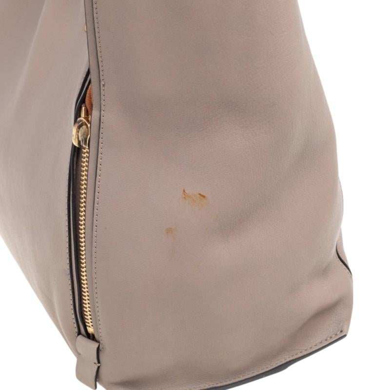 Women's Chloe Beige-Brown Leather And Suede Milo Tote