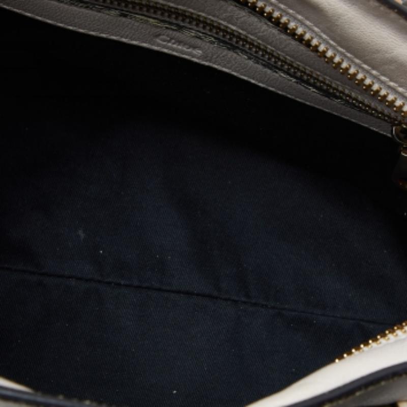 Cartera Ethel de piel beige/marrón de Chloe Beige en venta