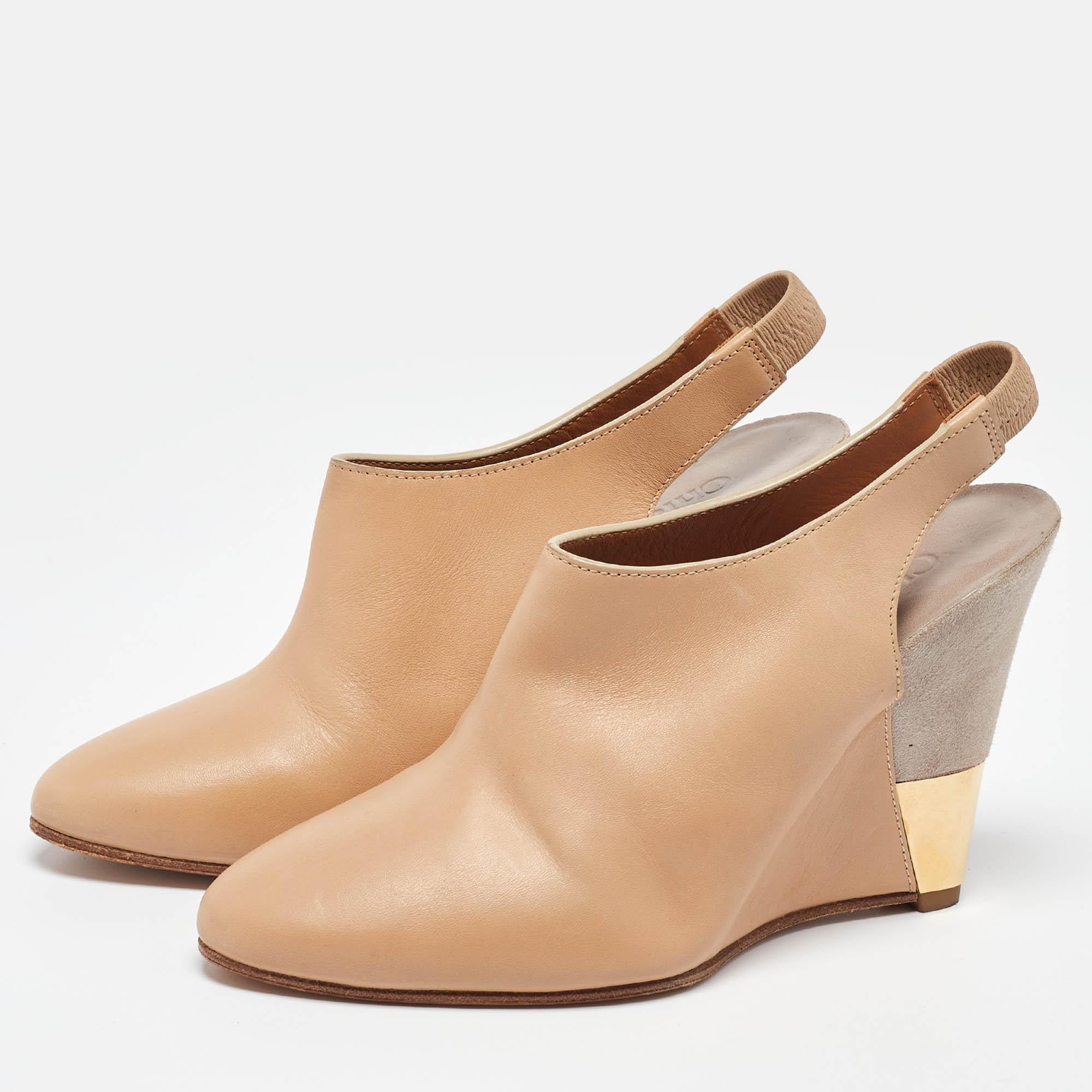 Make a chic style statement with these designer pumps. They showcase sturdy heels and durable soles perfect for your fashionable outings