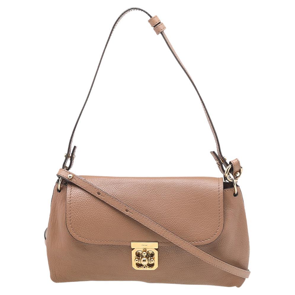 Chloe Beige/Brown Leather Susan Top Handle Bag For Sale at 1stDibs chloe faye, leather hobo