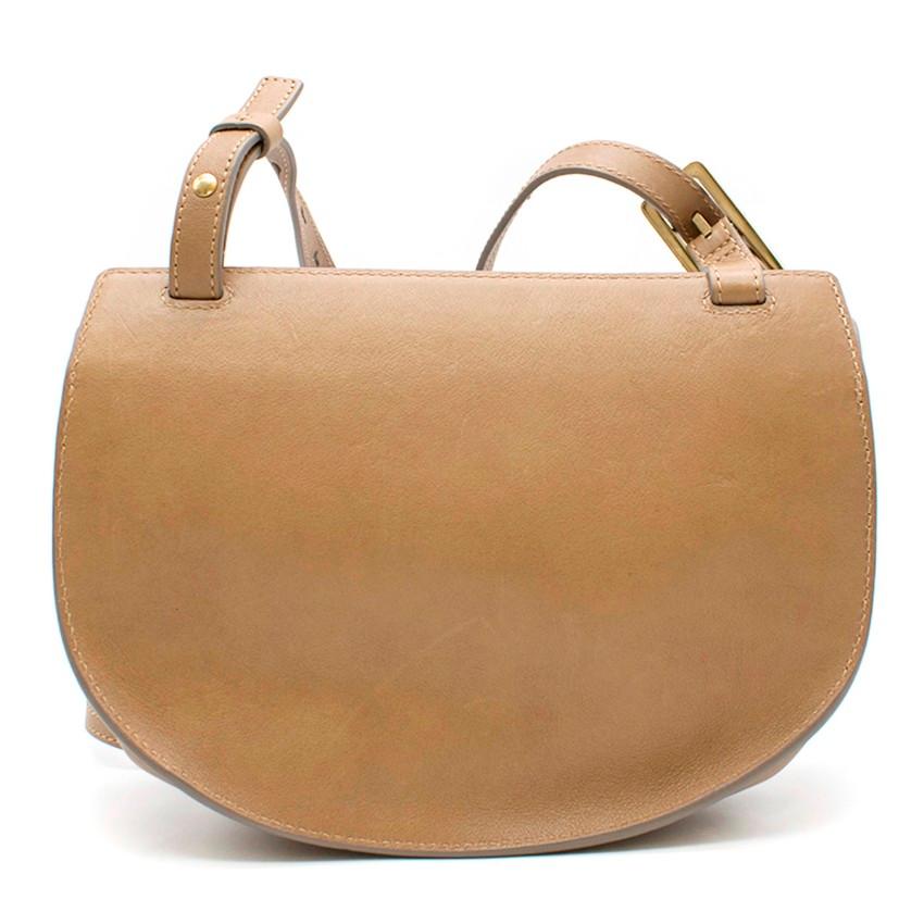 Chloe Beige Leather Georgia Cross Body Bag

-Beige double flap bag
-Gold toned hardware
-Adjustable shoulder strap
-Two popper closures
-Two main interior pockets

Please note, these items are pre-owned and may show signs of being stored even when