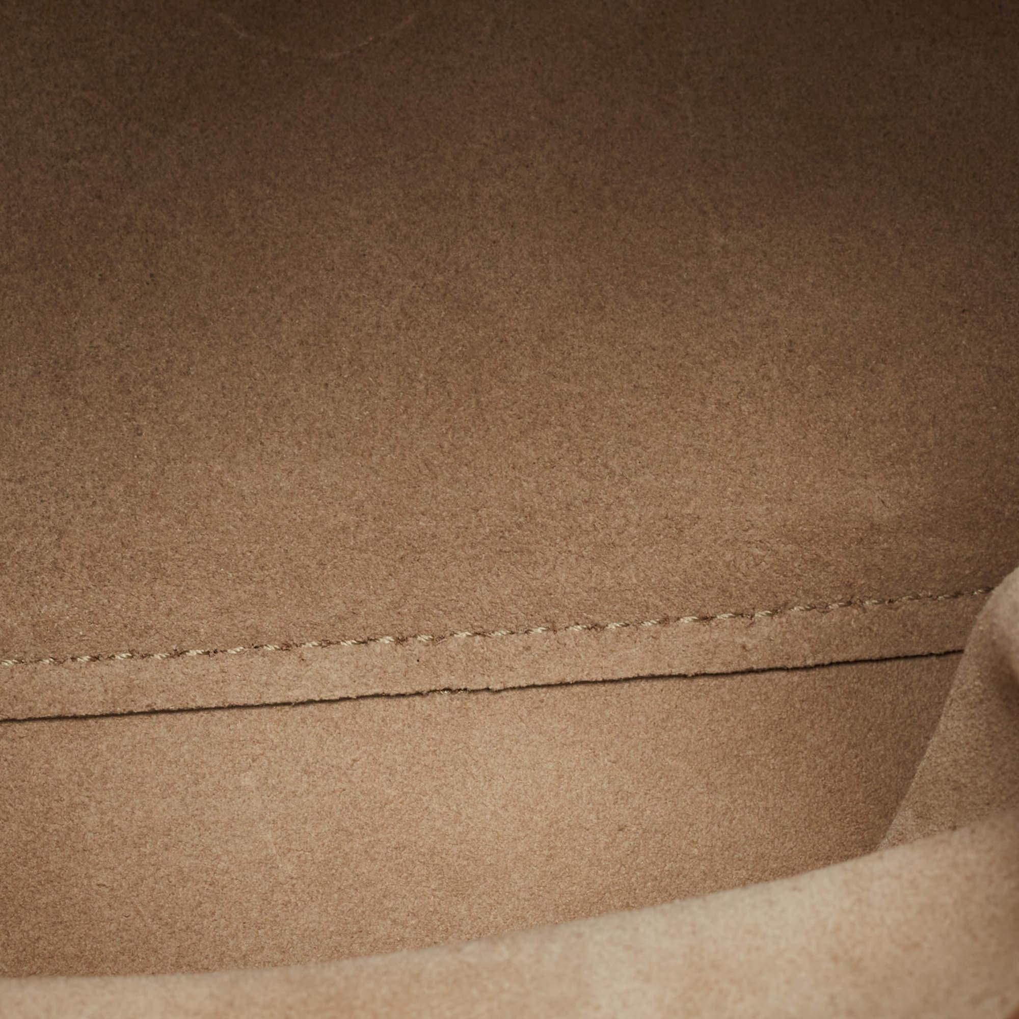 Chloe Beige Leder Leder Darryl Clutch 3