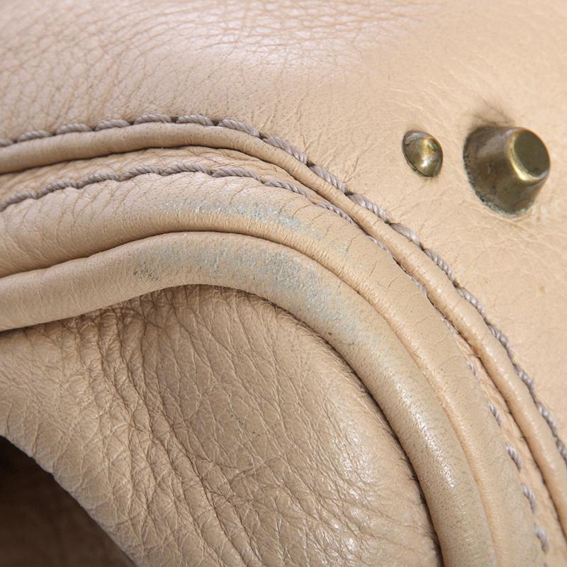 CHLOE beige leather PADDINGTON MINI Satchel Shoulder Bag 2