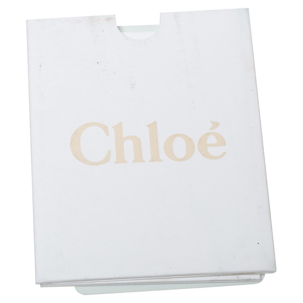 Chloe Beige Leather Sally Medium Shoulder Bag 4
