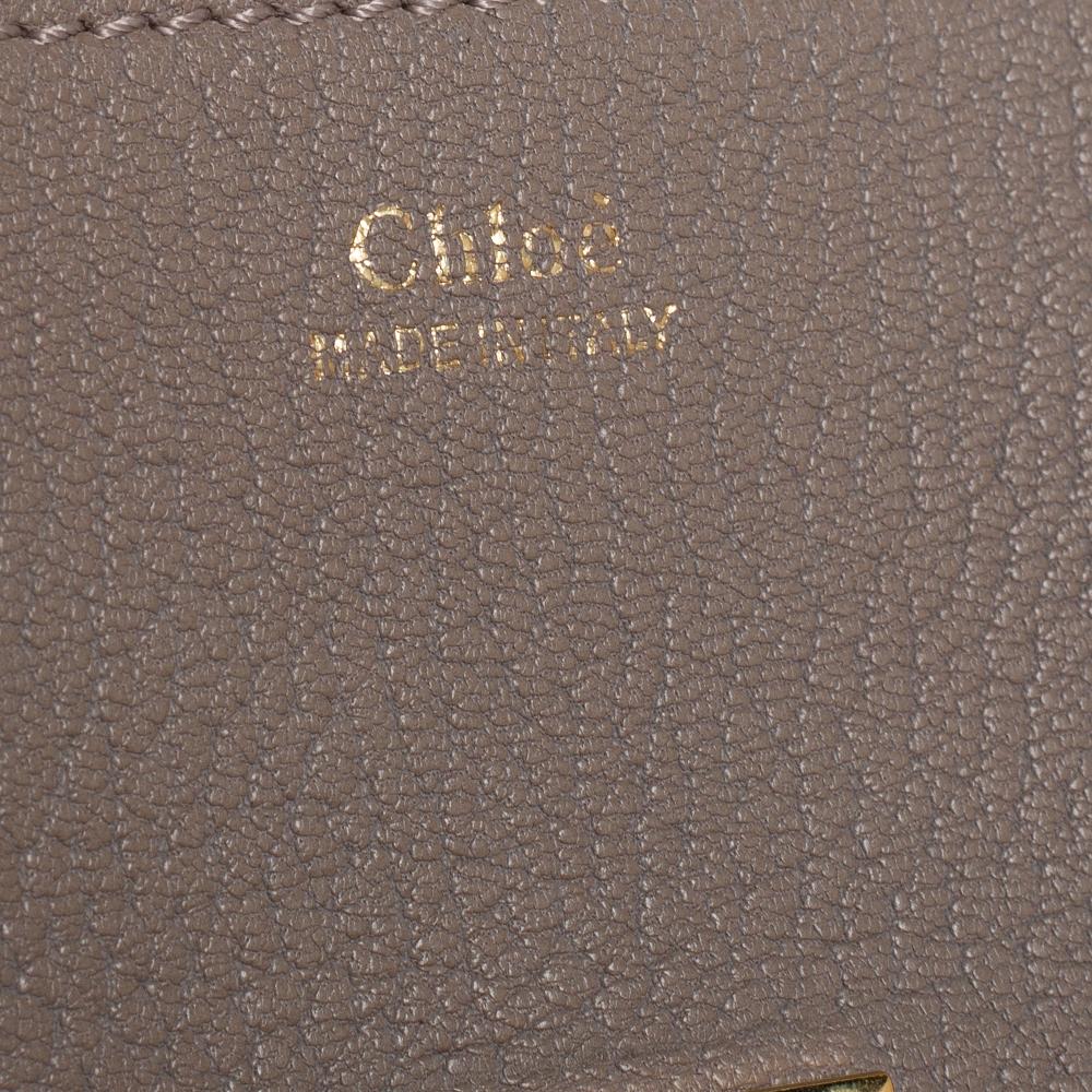 Chloé Beige Leather Small Drew Crossbody Bag 4