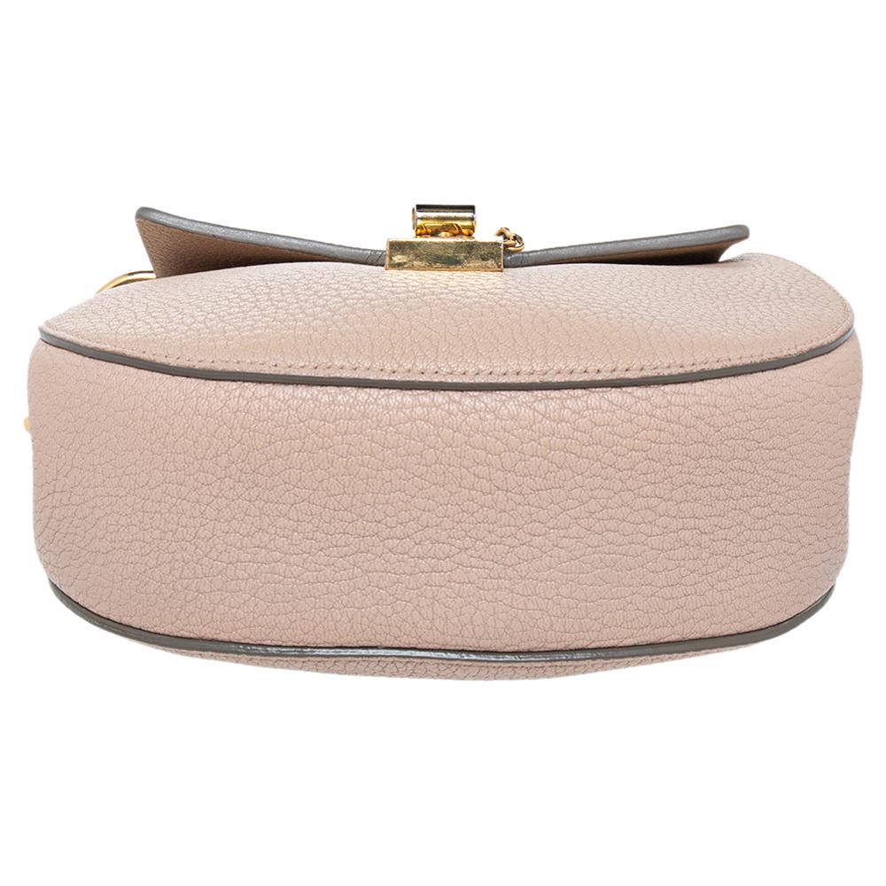 Chloé Beige Leather Small Drew Shoulder Bag 1