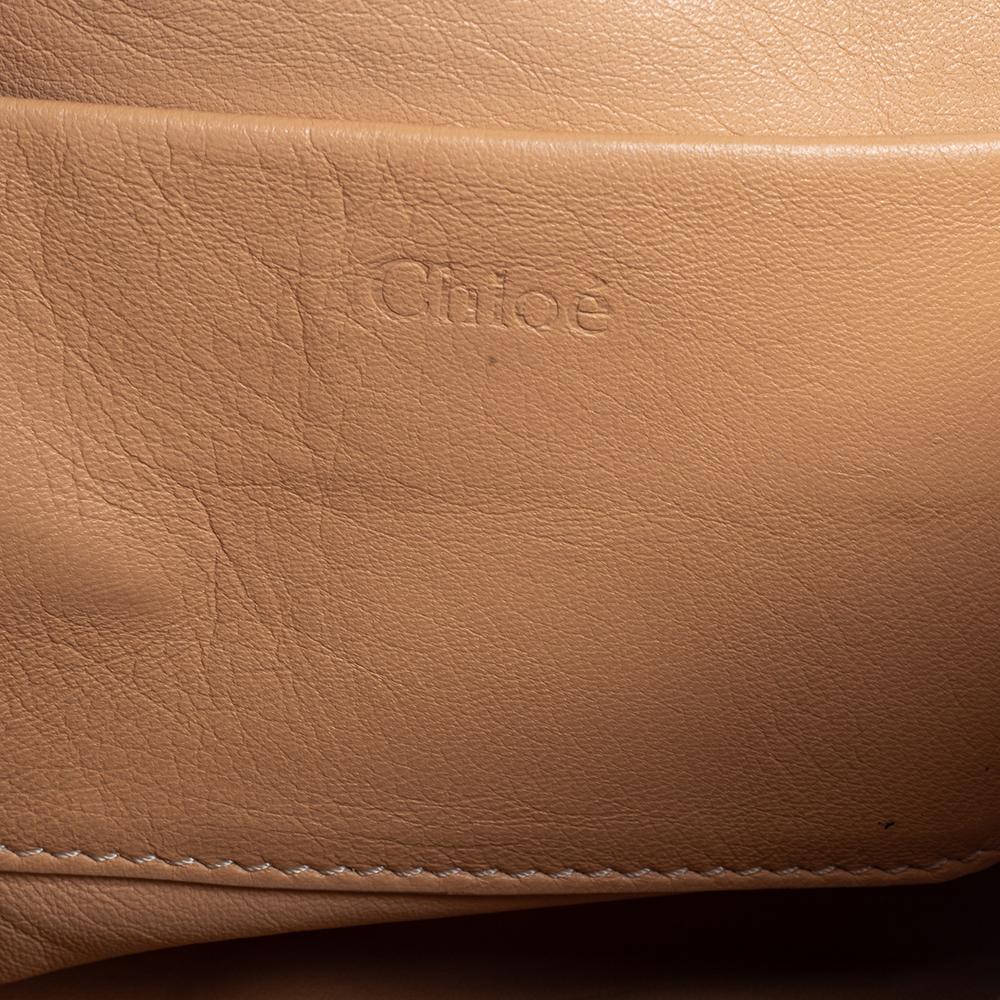 Chloé Beige Leather Small Elsie Shoulder Bag 6