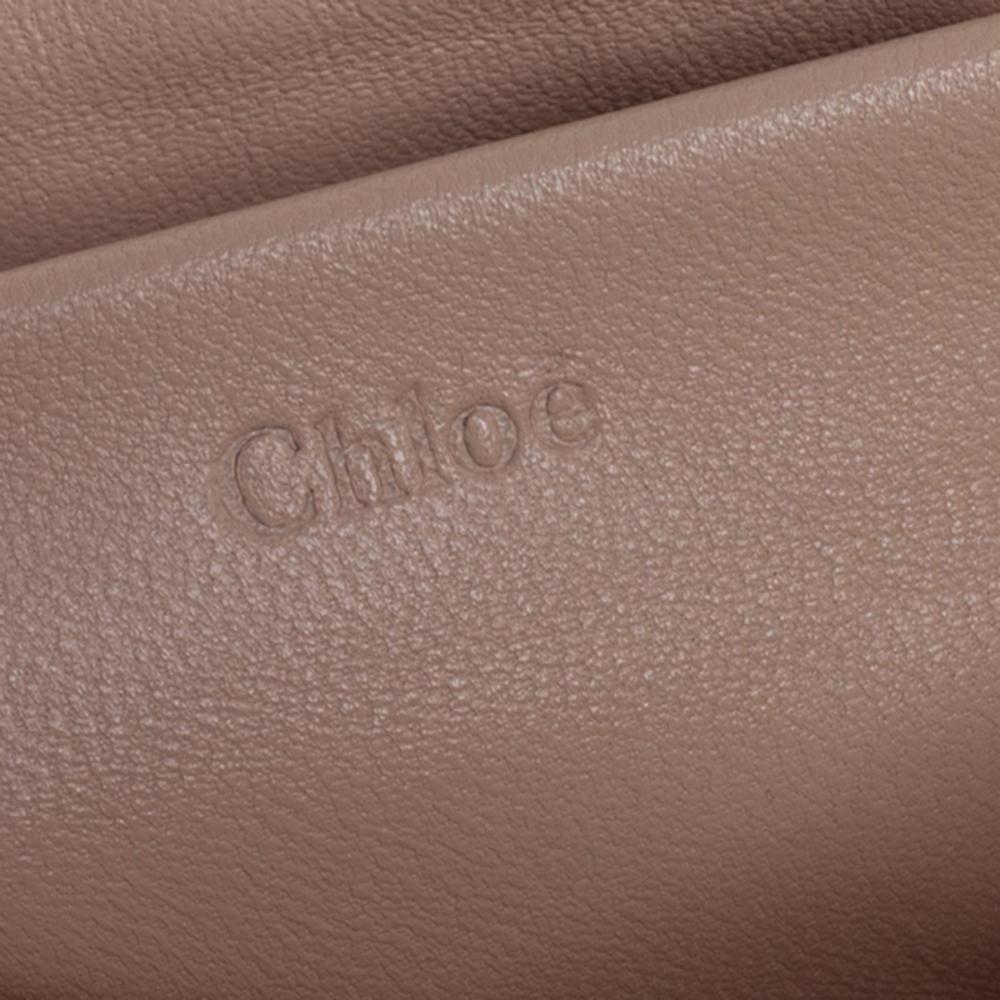 Chloe Beige Leather Small Elsie Shoulder Bag 4