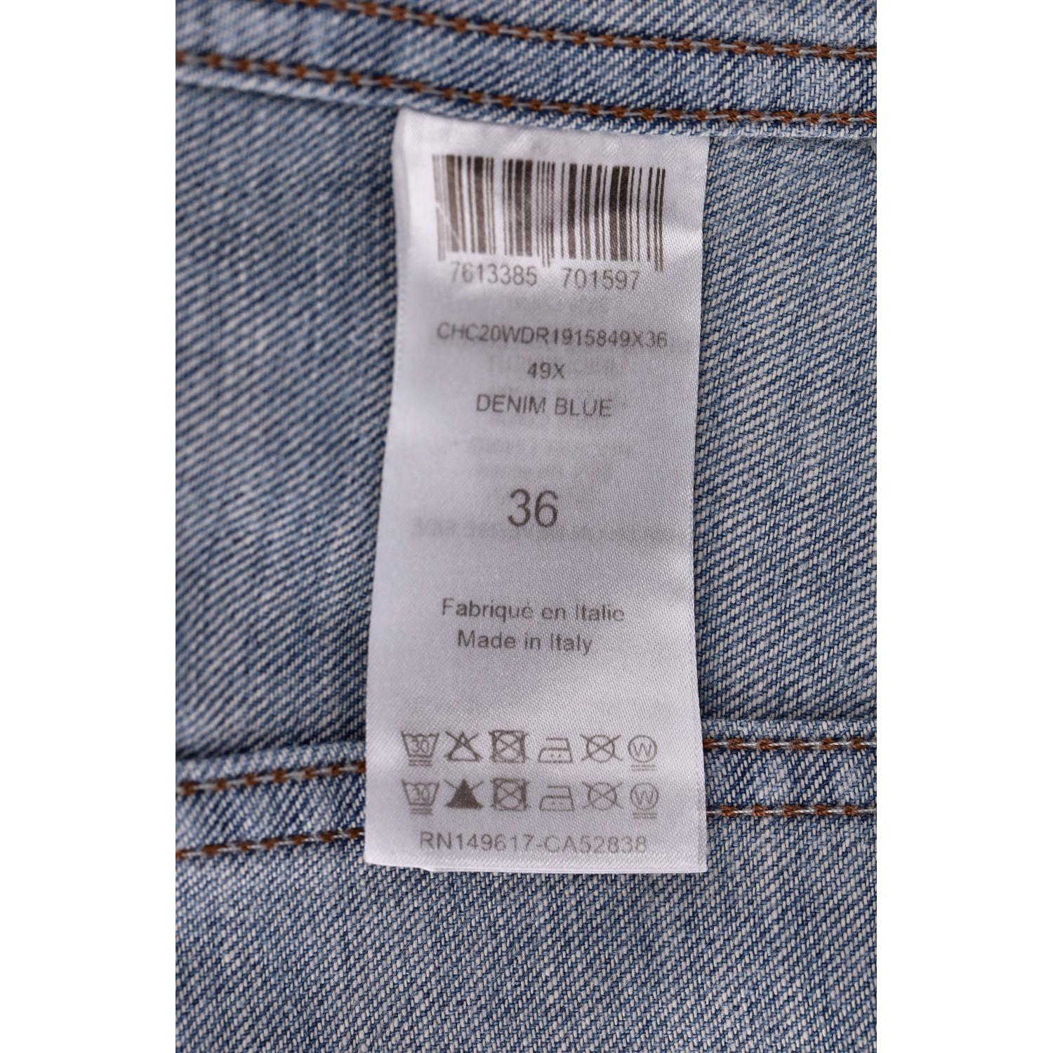 Chloe Belted Denim Shirt Dress For Sale 5