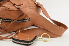 Chloé Betty 865632 Brown Leather Shoulder Bag