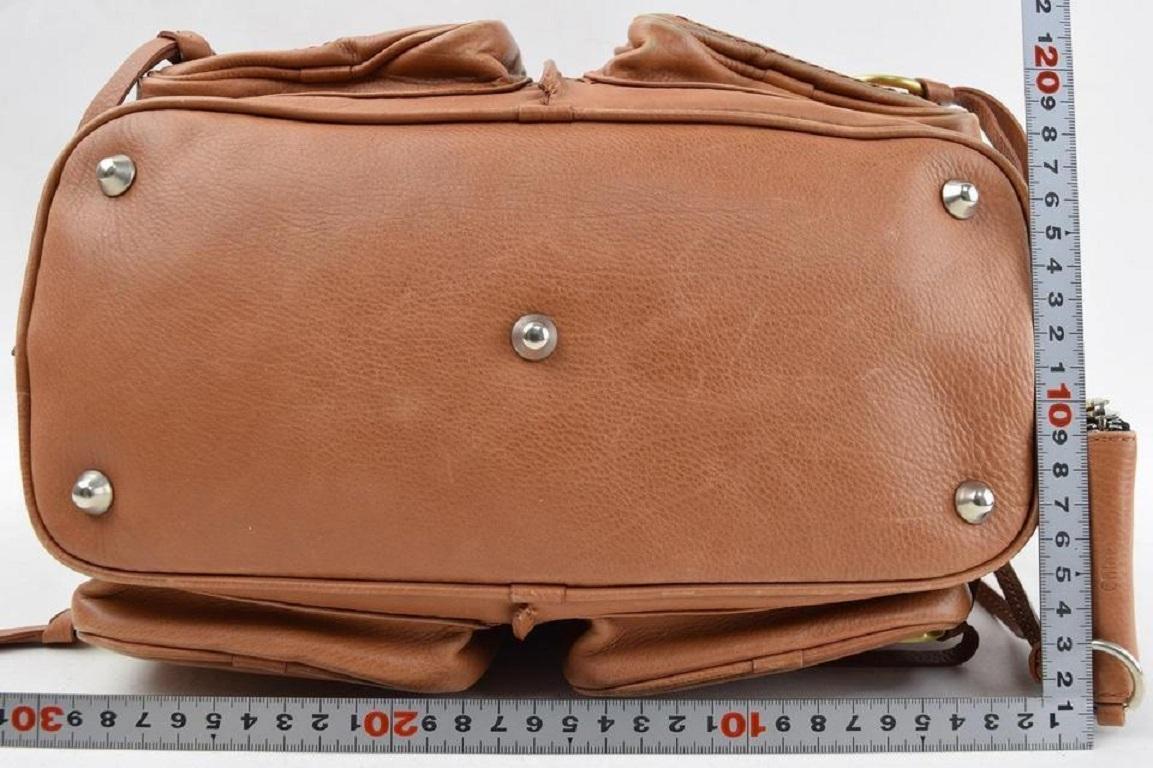 Chloé Betty 865632 Brown Leather Shoulder Bag 1