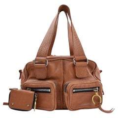 Chloé Betty 865632 Brown Leather Shoulder Bag