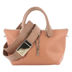 Chloe Bicolor Baylee Satchel Leather Mini