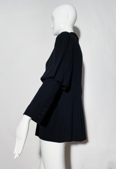 Chloe Black Blazer with Dramatic Sleeves