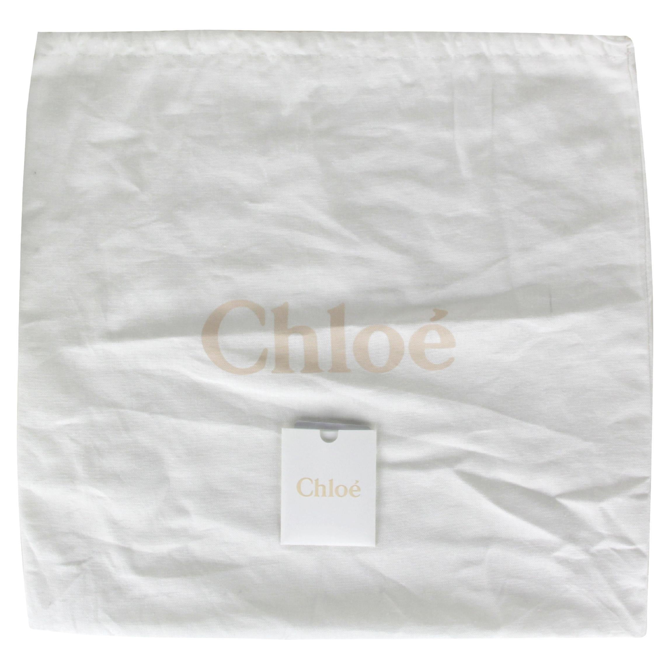 Chloe Black Calfskin Leather Braided Medium Marcie Satchel Bag 3