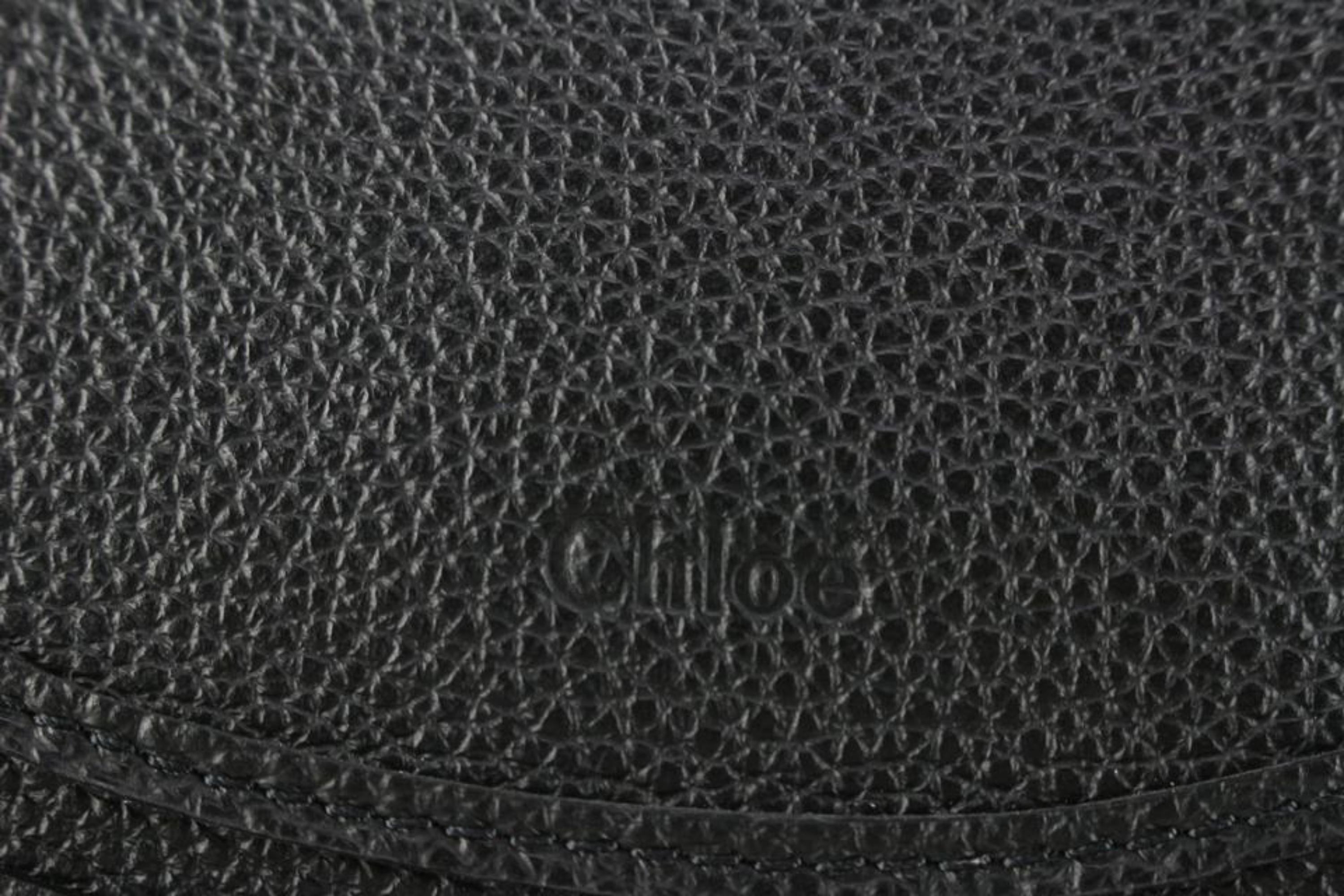 Chloé Black Calfskin Medium Marcie Round Crossbody Bag  20cl82s For Sale 1
