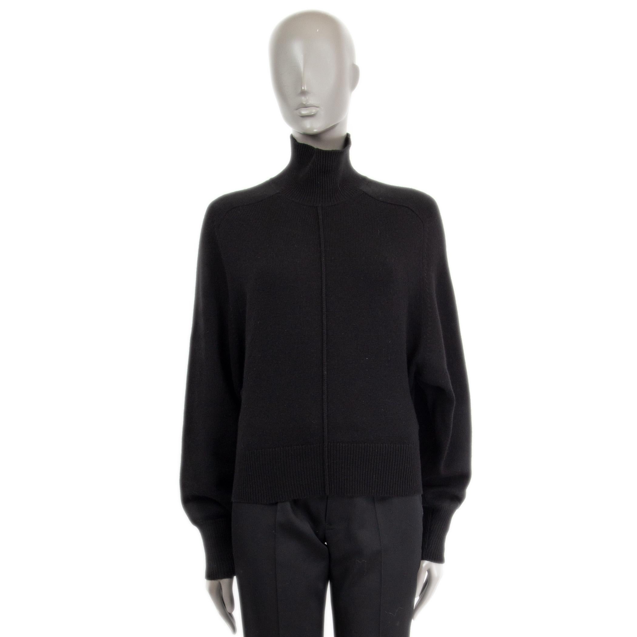 CHLOE black cashmere TURTLENECK Sweater S