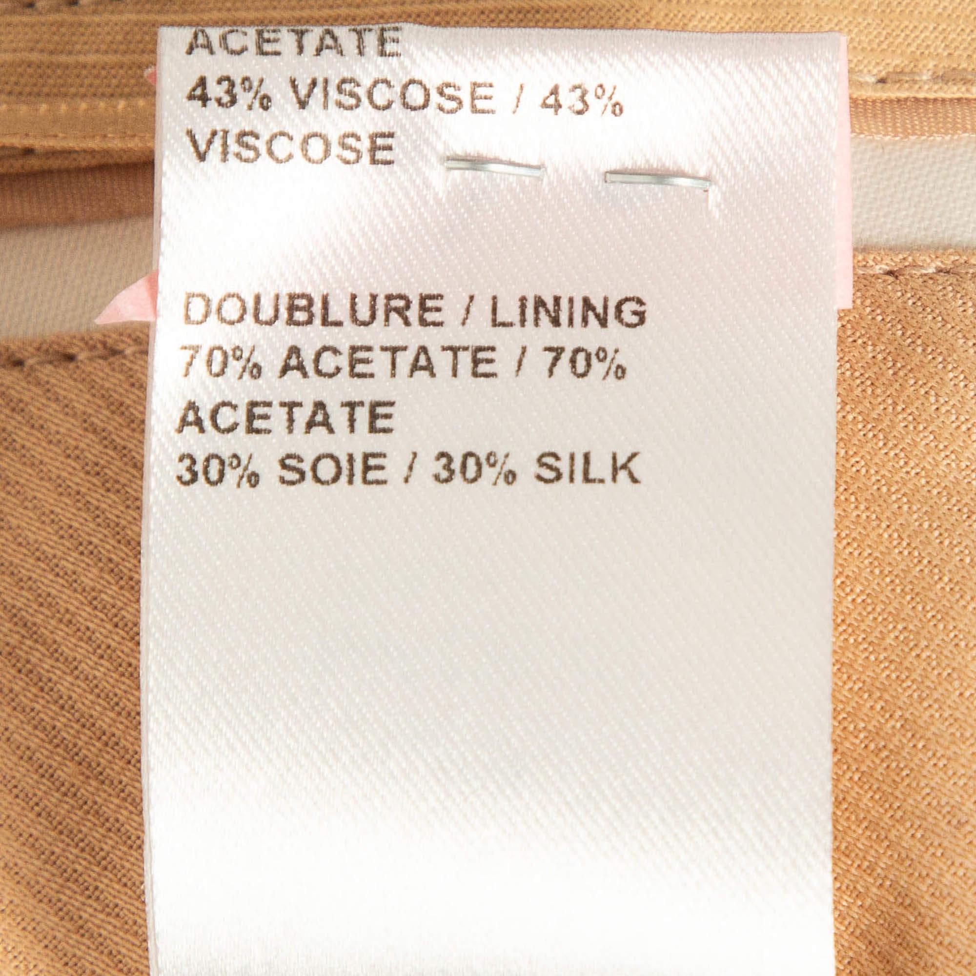 Chloé Black Crepe Trousers M For Sale 2