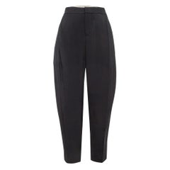 Chloé Black Crepe Trousers M