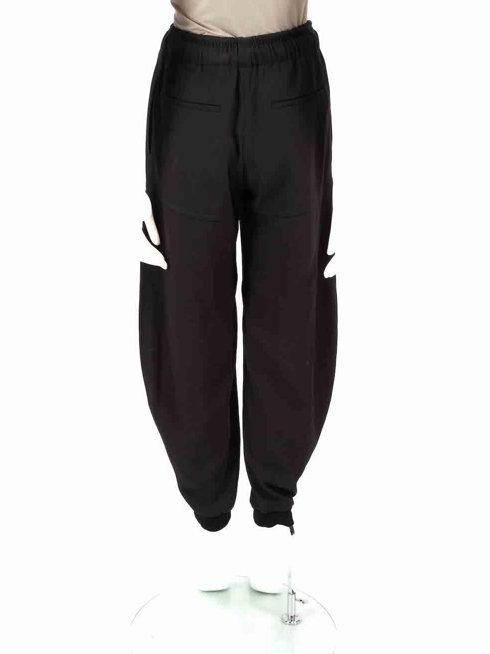 Chloé Black Elasticated Sweatpants Size XS In Good Condition For Sale In London, GB