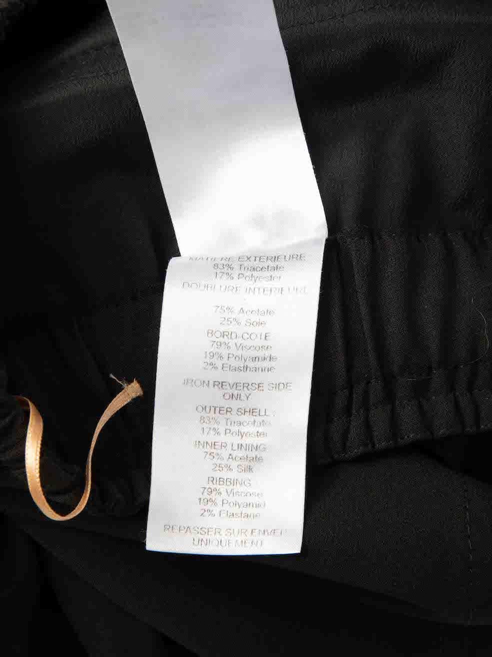 Chloé Black Elasticated Sweatpants Size XS For Sale 2