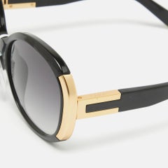 Chloe Black Gradient CE634S Oversized Sunglasses