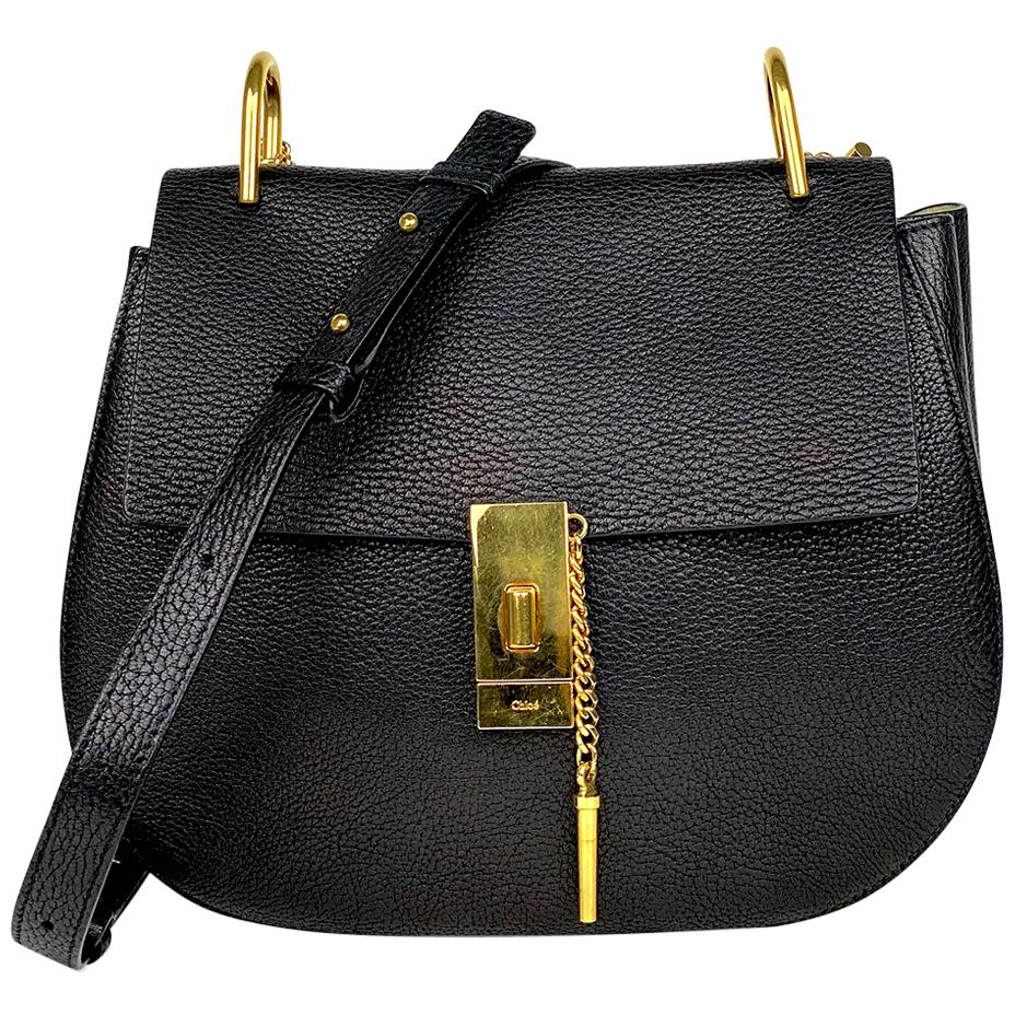 Chloé Black Large Drew Bag