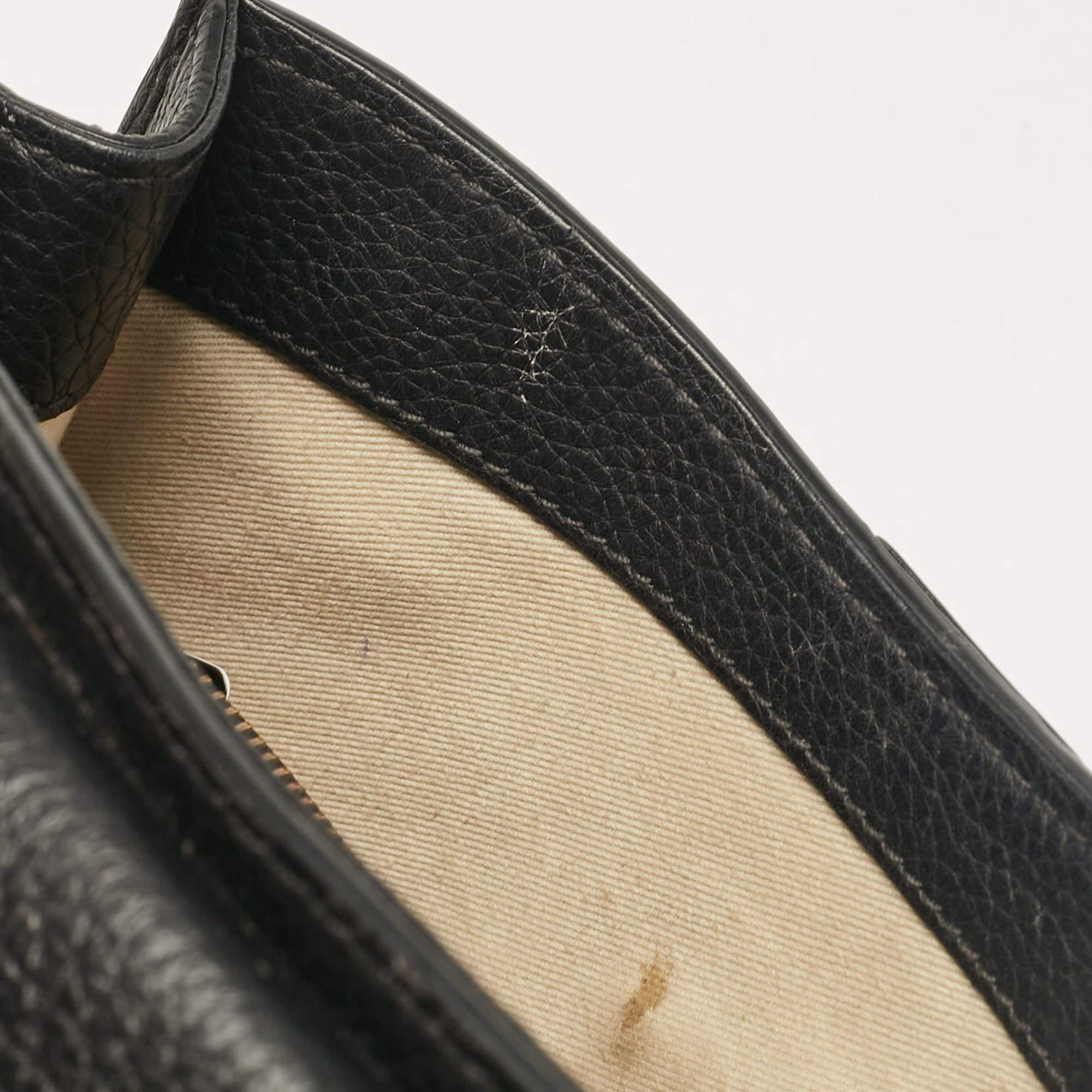 Bolso de asa superior Aby Day de piel negra de Chloe 4