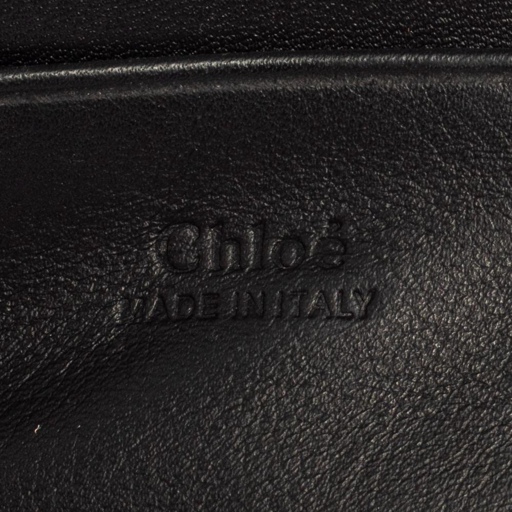 Chloe Black Leather and Suede Mini Faye Crossbody Bag 5