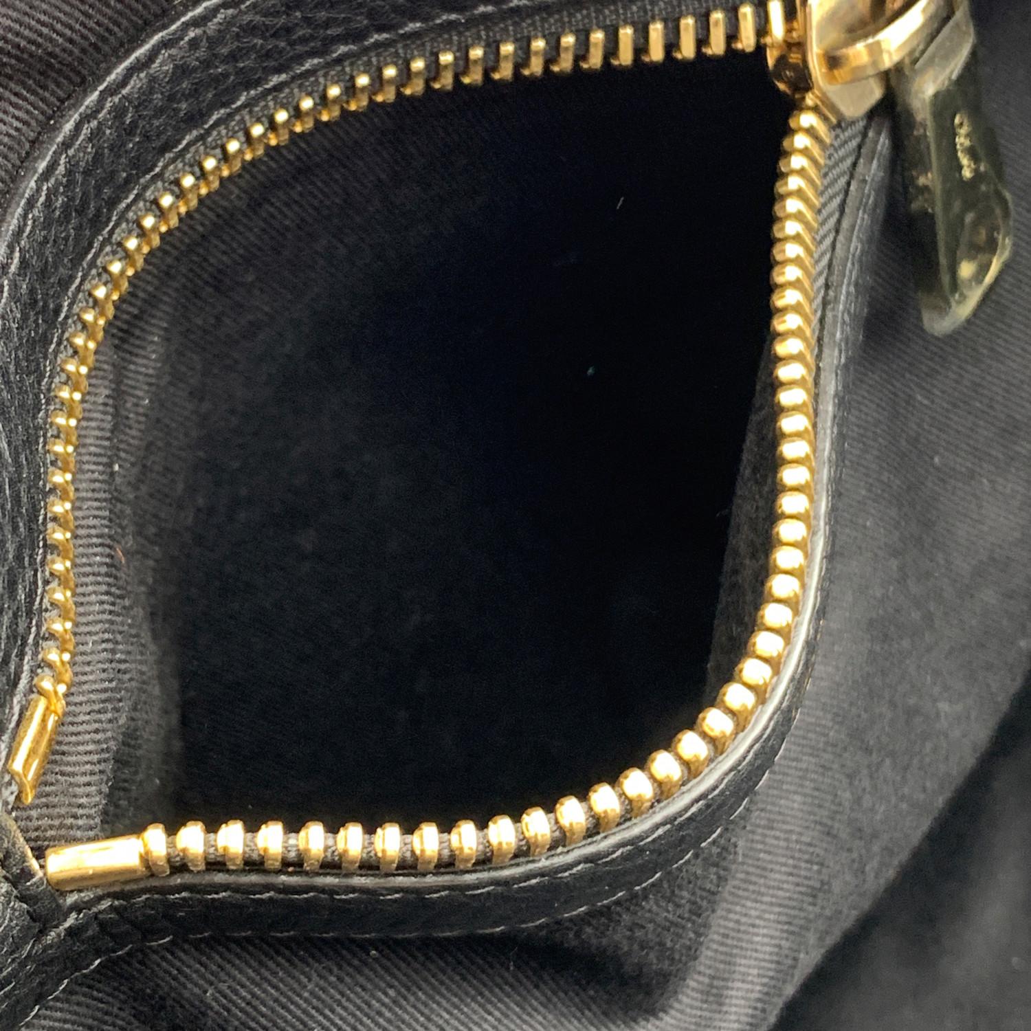 Chloe Chloe Schwarzes Leder Ellen Moyen Kleine Tragetasche Handtasche 7