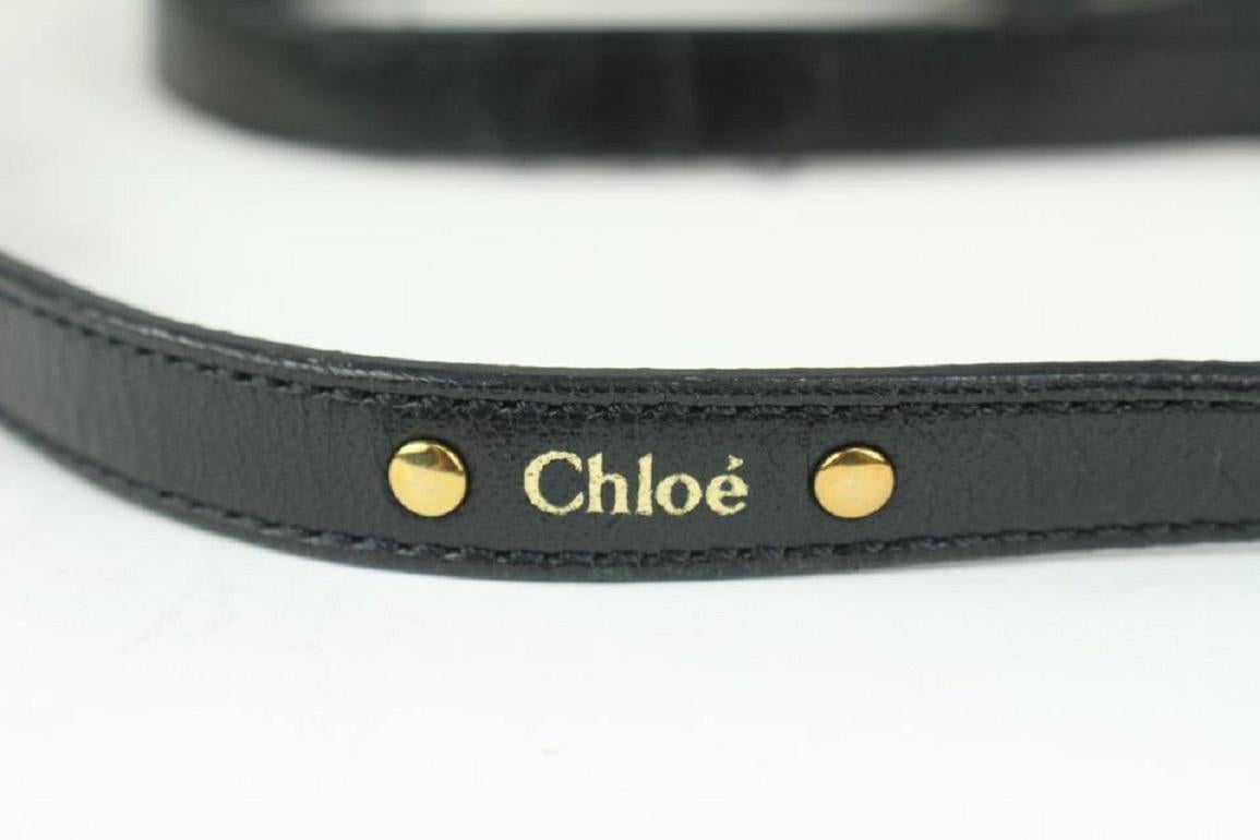 Chloé Black Leather Ethel 2way Tote Bag 4CH108 3