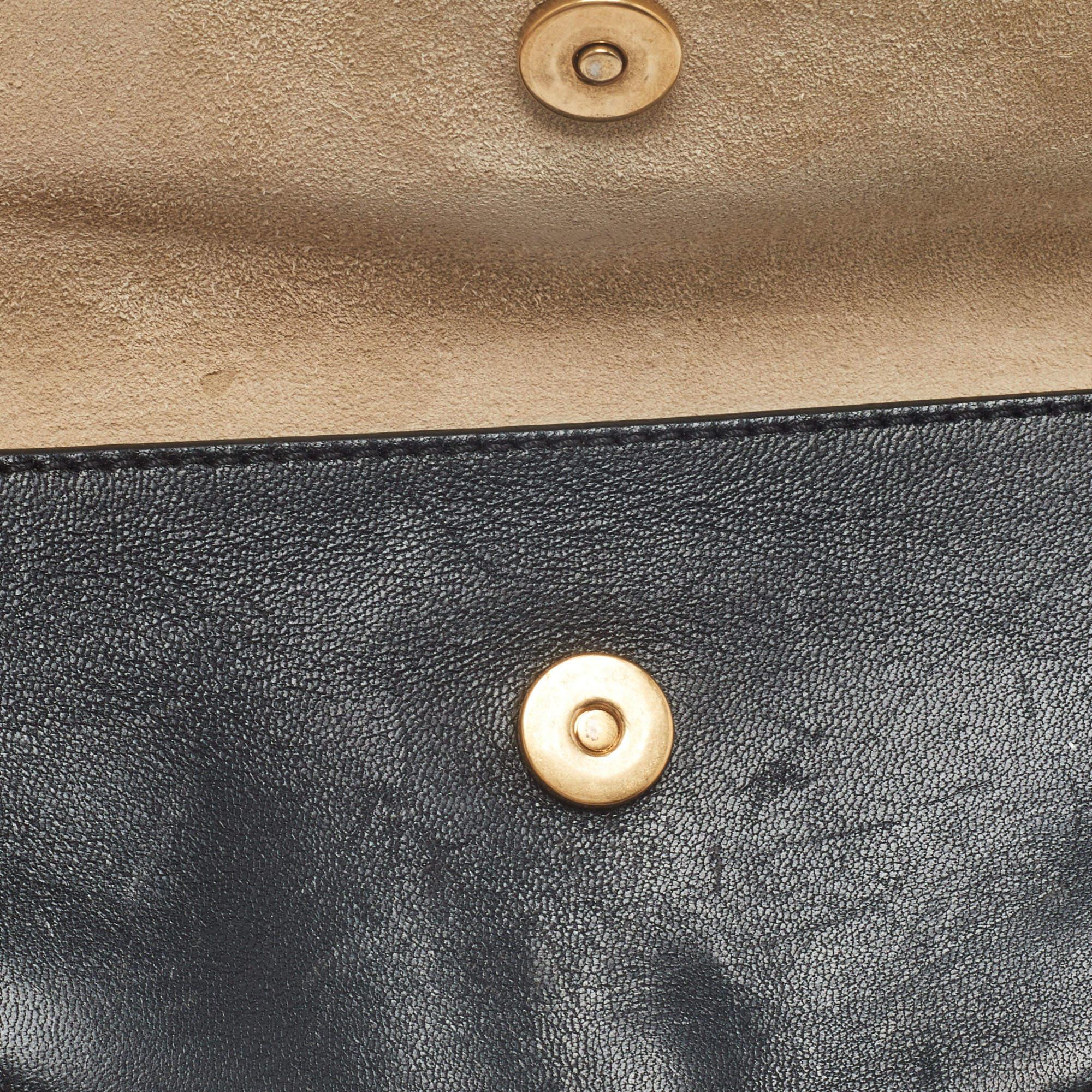 Chloe Black Leather Georgia Convertible Belt Bag 7