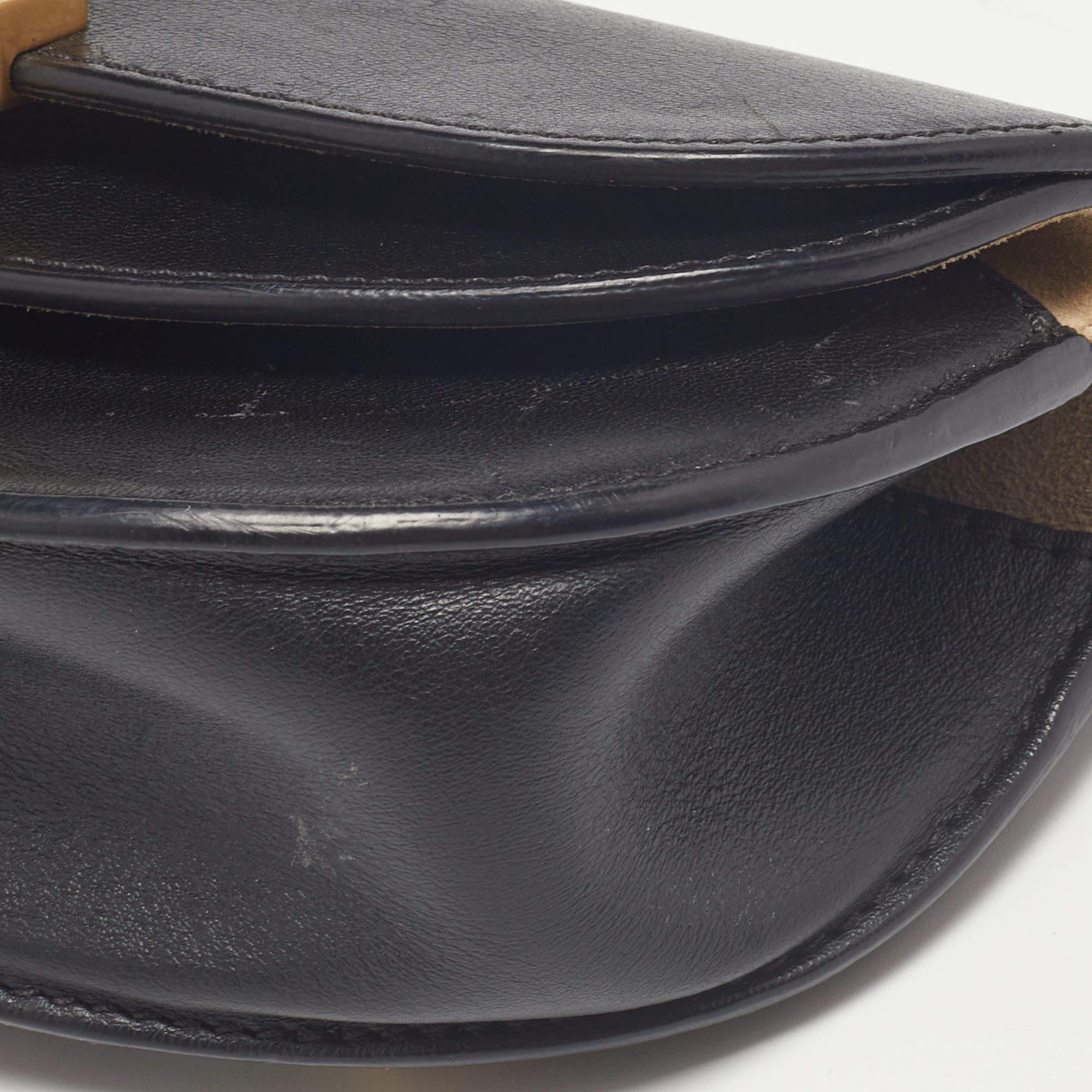 Chloe Black Leather Georgia Convertible Belt Bag 8