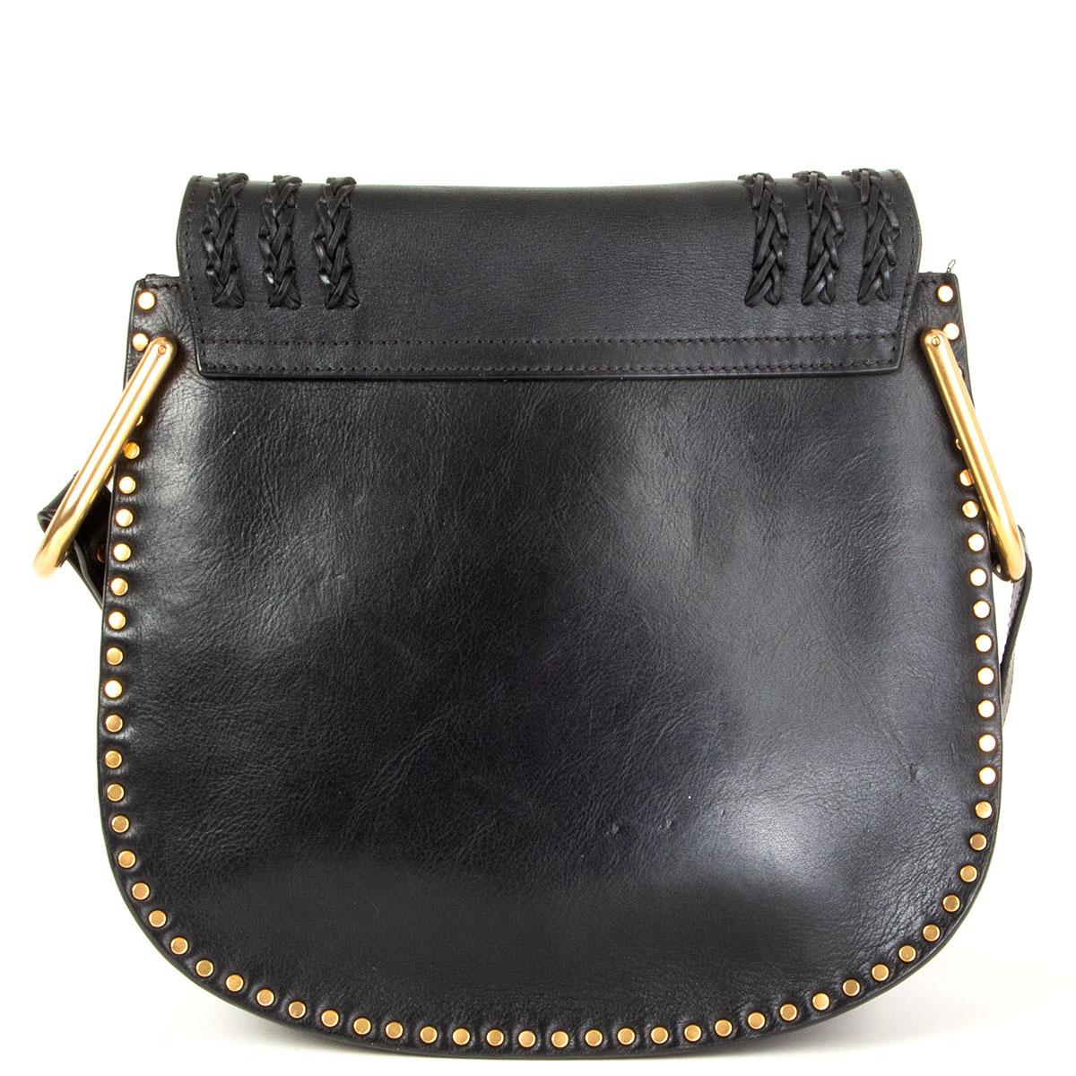 Nero CHLOE Borsa a tracolla HUDSON MEDIUM in pelle nera