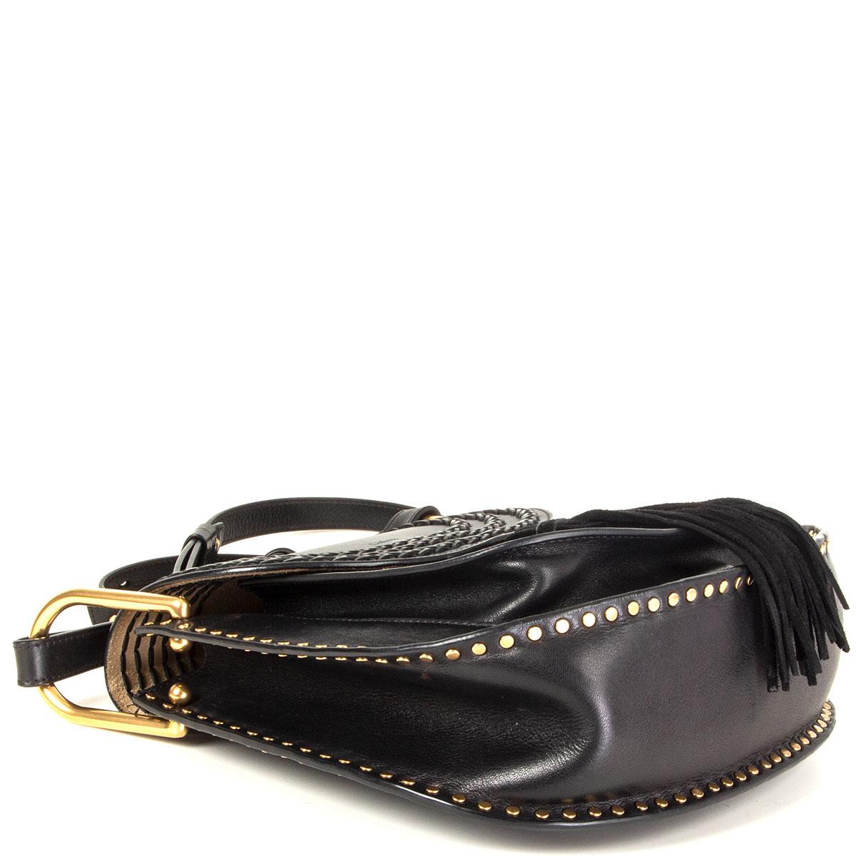 Donna CHLOE Borsa a tracolla HUDSON MEDIUM in pelle nera