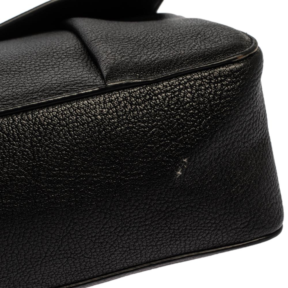 Chloe Black Leather Large Elsie Shoulder Bag 1