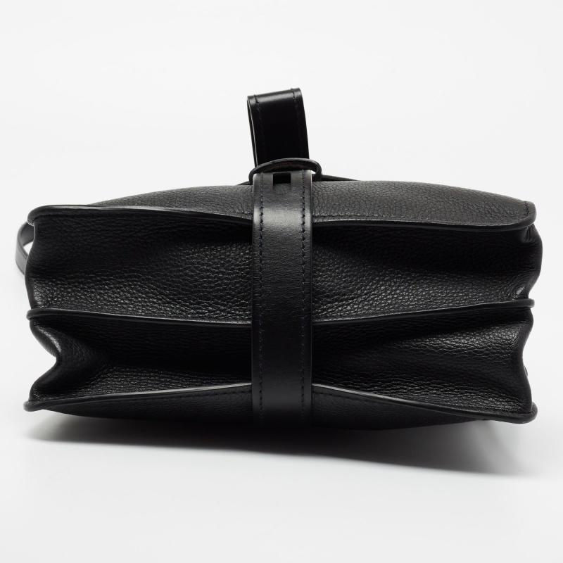 Chloe Black Leather Medium Aby Day Top Handle Bag 3